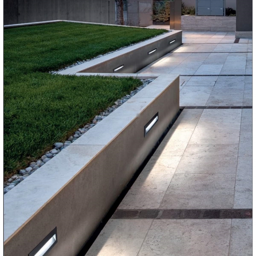 Redo 9092-LED Vägledningsarmatur för utomhusbruk IGOR LED/6W/230V 3000K IP54 antracit