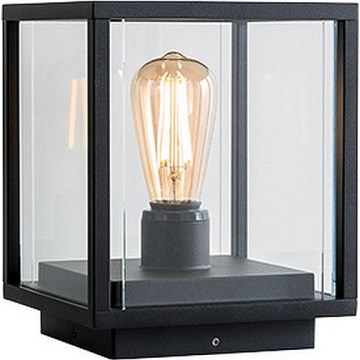 Redo 9109 - Utomhuslampa VITRA 1xE27/15W/230V IP54 svart