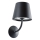 Redo 9125 - LED utomhus vägglampa GIORGIO LED/7W/230V IP65 svart