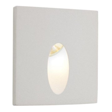Redo 9346 - LED trappbelysning för utomhusbruk SPY LED/3W/230V IP54 vit
