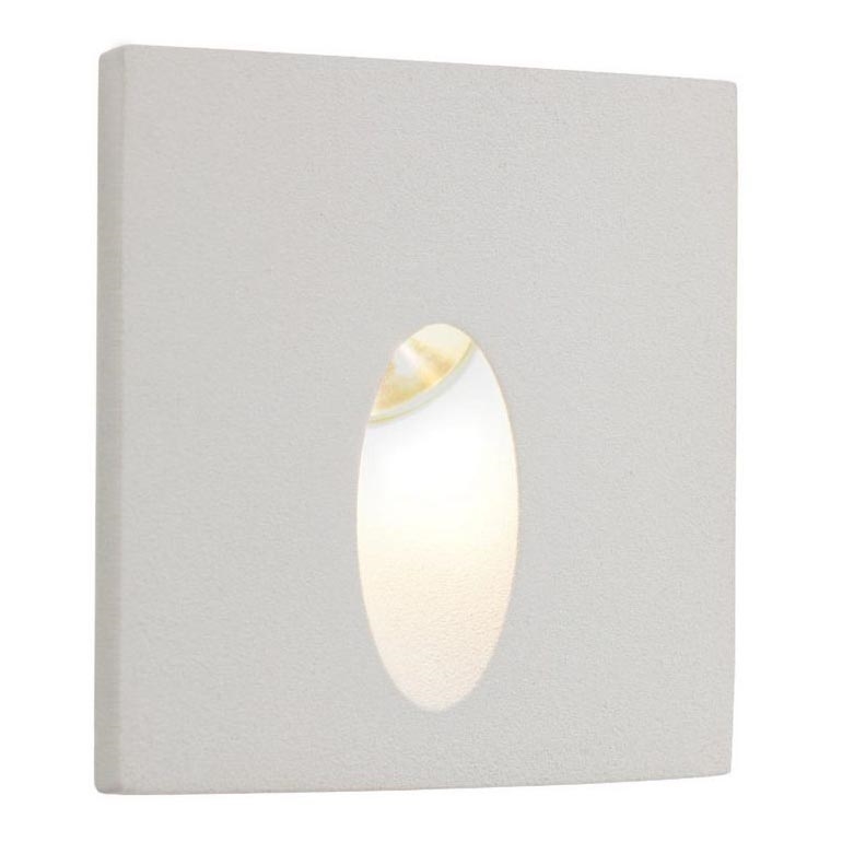 Redo 9346 - LED trappbelysning för utomhusbruk SPY LED/3W/230V IP54 vit