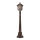 Redo 9961 - Utomhuslampa BREMEN 1xE27/42W/230V IP23 guld/patina