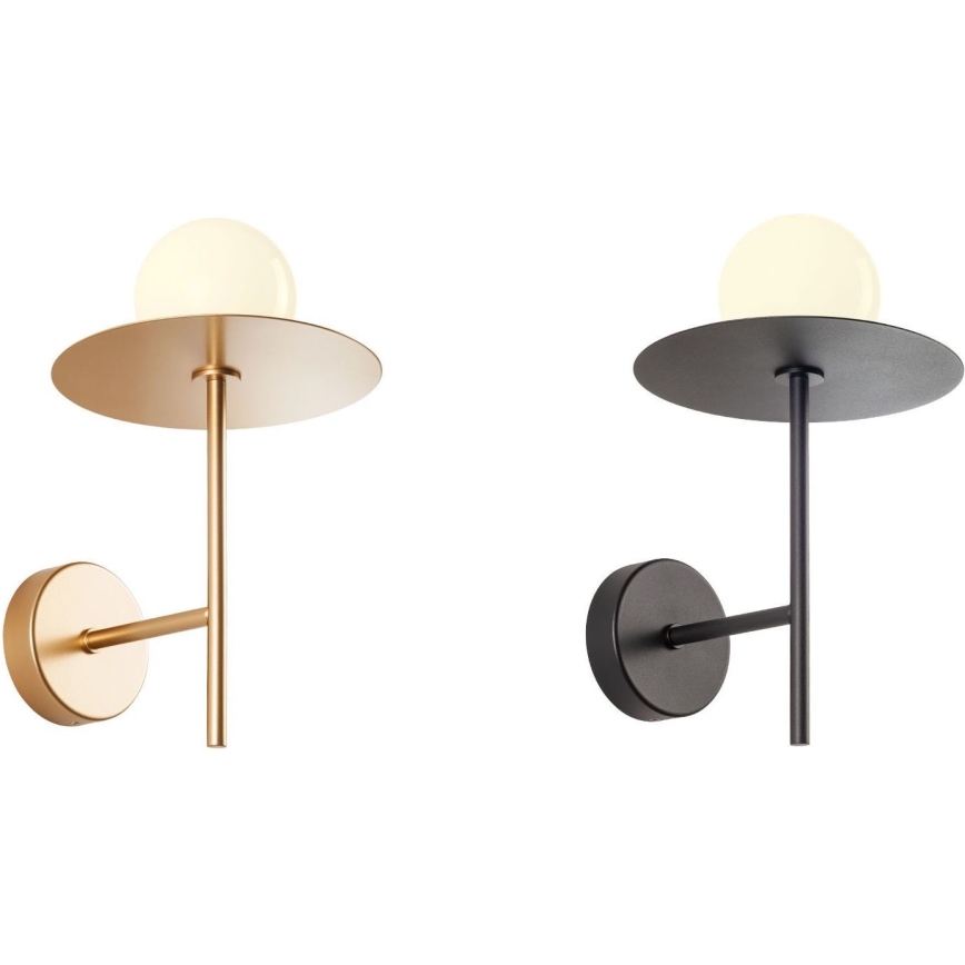 Redo UN1696_1 - Ersättningslampskärm för chandelier, för lampa PLATO diameter 10 cm vit