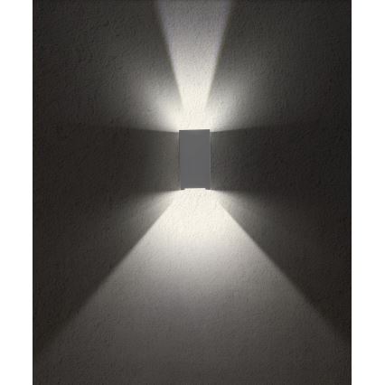 Redo 90553 - LED vägglampa för utomhusbruk VARY 2xLED/10W/230V 3000K IP54 antracit