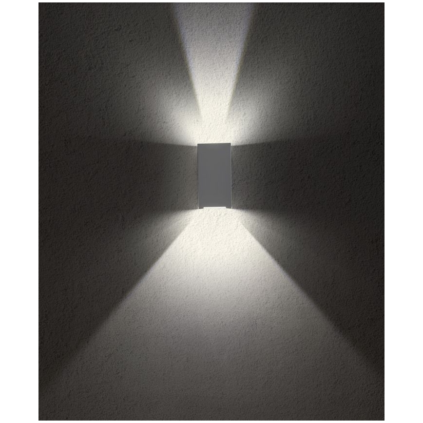 Redo 90553 - LED vägglampa för utomhusbruk VARY 2xLED/10W/230V 3000K IP54 antracit