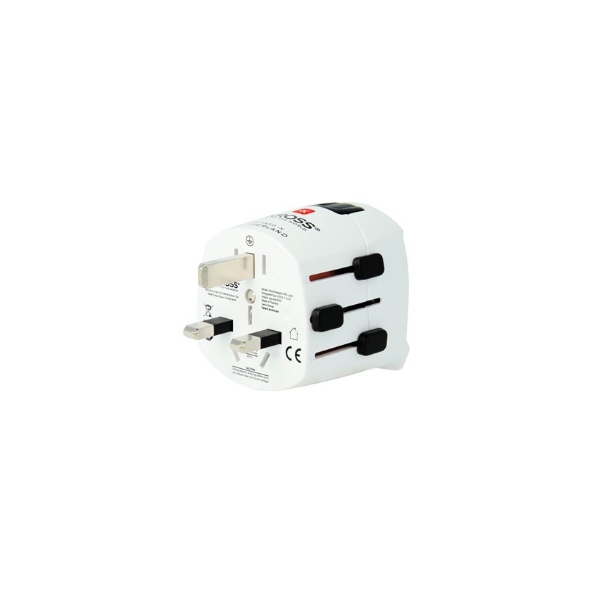 Reseadapter för UK, USA, Australien och Kina 230V