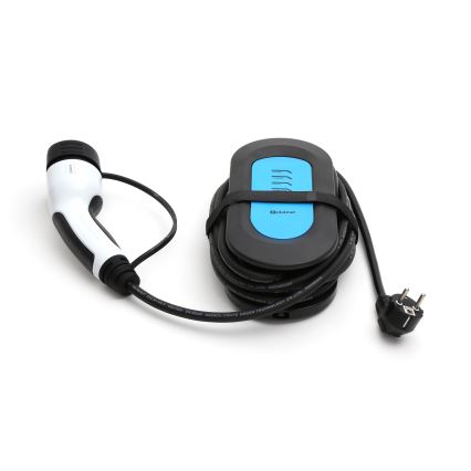 Reseladdningsstation för elbilar av typ 2 EV/PHEV SCHUKO 16A 3,7kW 5m