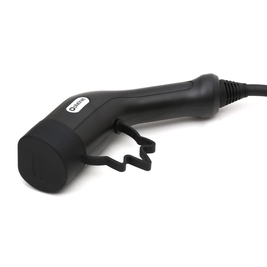 Reseladdningsstation för elbilar EV/PHEV AC Typ 2 16A/400V 22kW IP55 5m + adapter 230V 3,7kW + låda