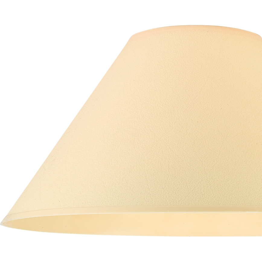 Reservdel lampskärm för bordslampa E14 21x11 cm gul