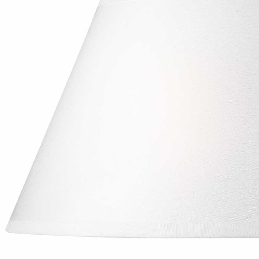 Reservdelsskärm till bordslampa JUTA E27 Ø 19 cm vit
