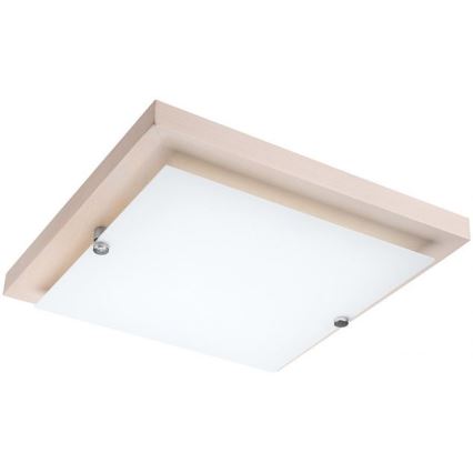 Reservglas 25x25 cm vit