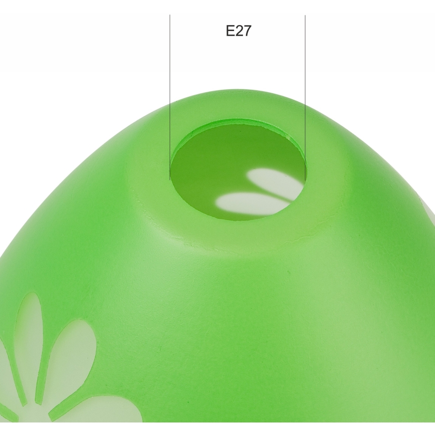 Reservglas till taklampan GARDEN E27 Ø 23 cm grön