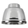 Reservglas till taklampa MARIO E27 Ø 16 cm blank krom
