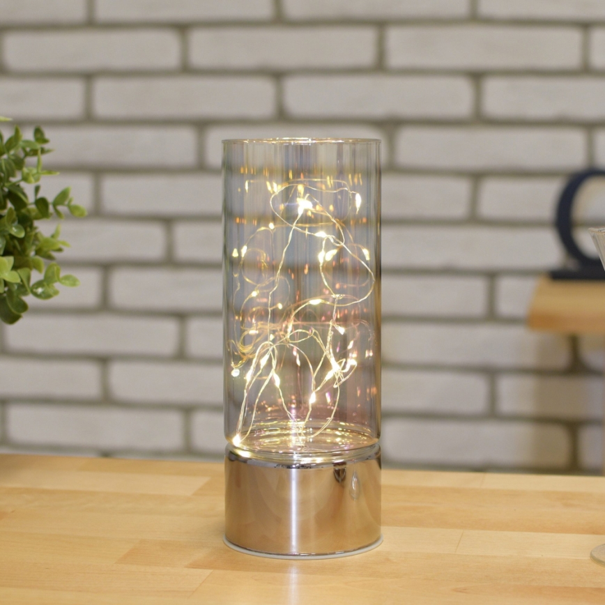 Dekoration with LED chain 3xAA varm vit