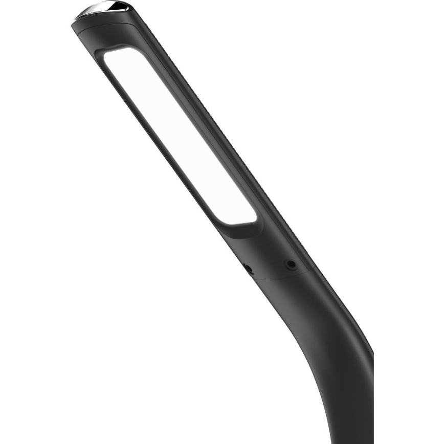 LED Dimbar bordslampa med trådlös laddning Qi 5W och display LED/6W/230V 3000/4000/6000K svart