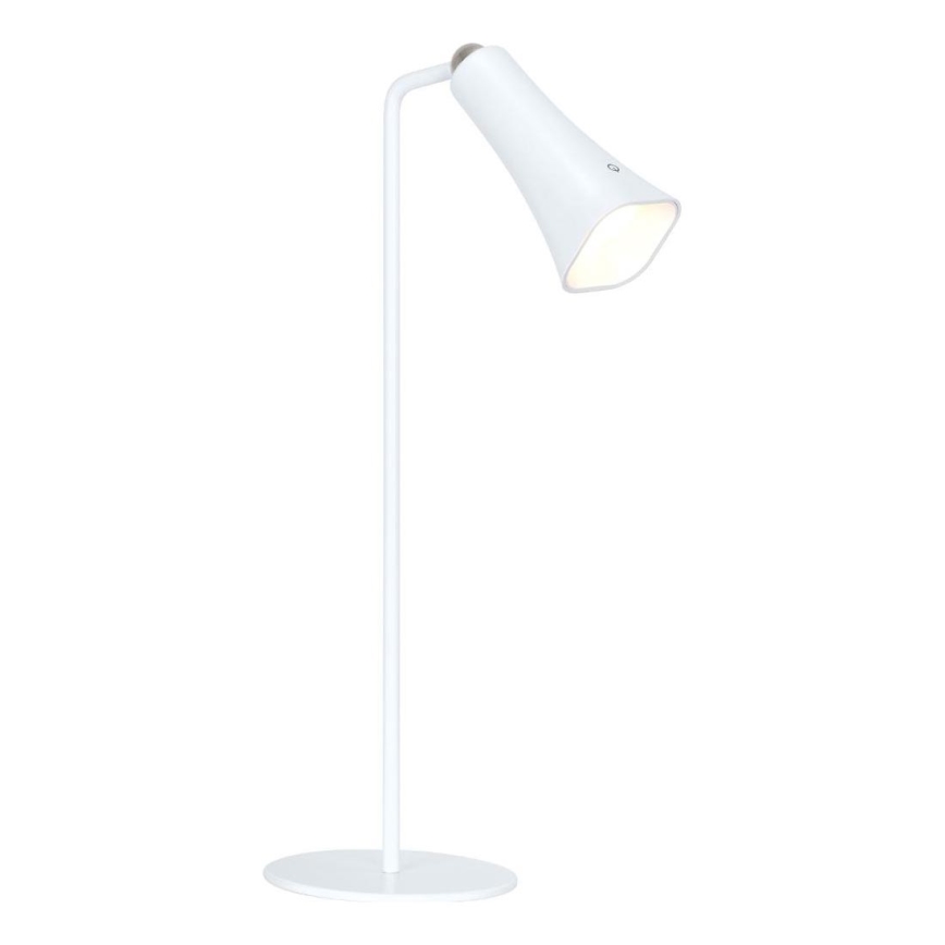 Retlux - Dimmbar 3-i-1 uppladdningsbar LED-lampa 3W/5V 1200 mAh vit