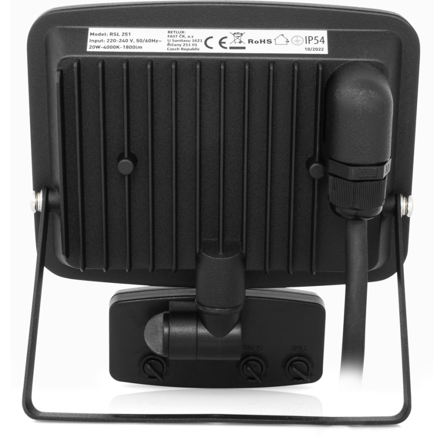 LED Frameless strålkastare med en sensor LED/20W/230V 4000K IP65