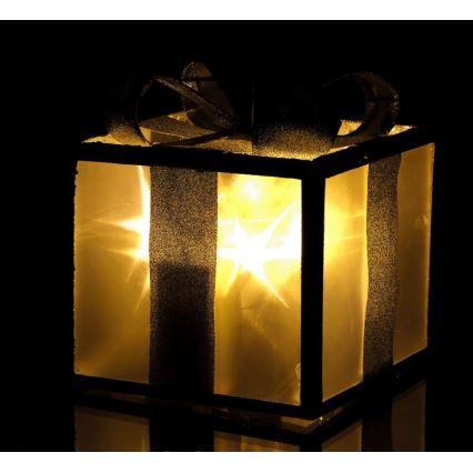 LED Juldekoration LED/2xAA 20 cm present
