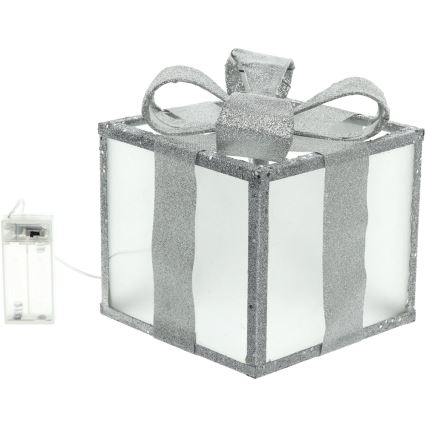 LED Juldekoration LED/2xAA 20 cm present