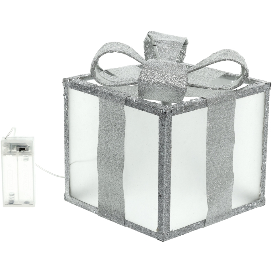 LED Juldekoration LED/2xAA 20 cm present