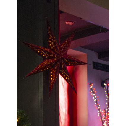 LED Juldekoration LED/3xAA stjärna röd