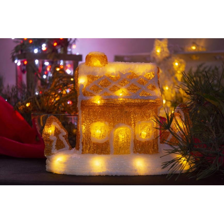 LED Juldekoration LED/3xAA varmvit