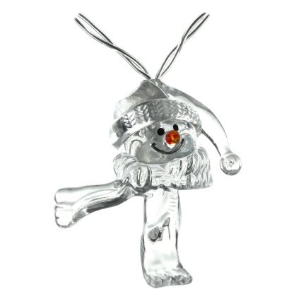 LED julkedja 10xLED/2xAA/varm vit 1,65m snögubbar