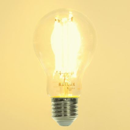 LED Ljusreglerad glödlampa FILAMENT A60 E27/7W/230V 2700-6500K Wi-Fi Tuya