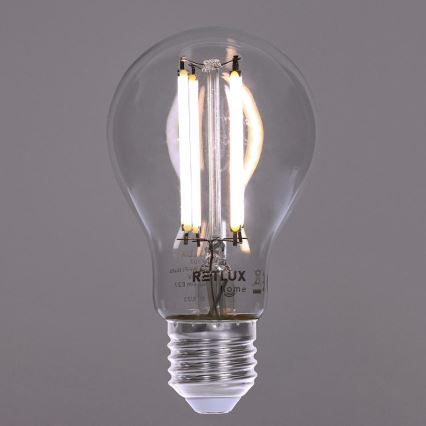 LED Ljusreglerad glödlampa FILAMENT A60 E27/7W/230V 2700-6500K Wi-Fi Tuya