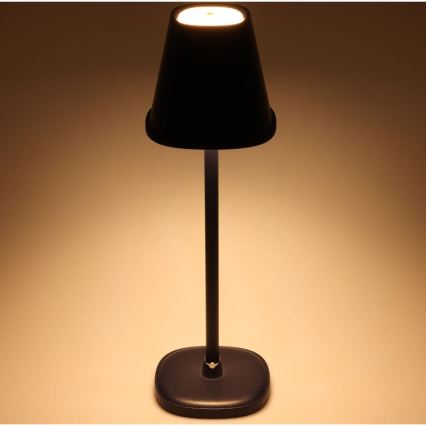 LED Ljusreglerad uppladdningsbar bordslampa LED/3W/1800 mAh mörkblå