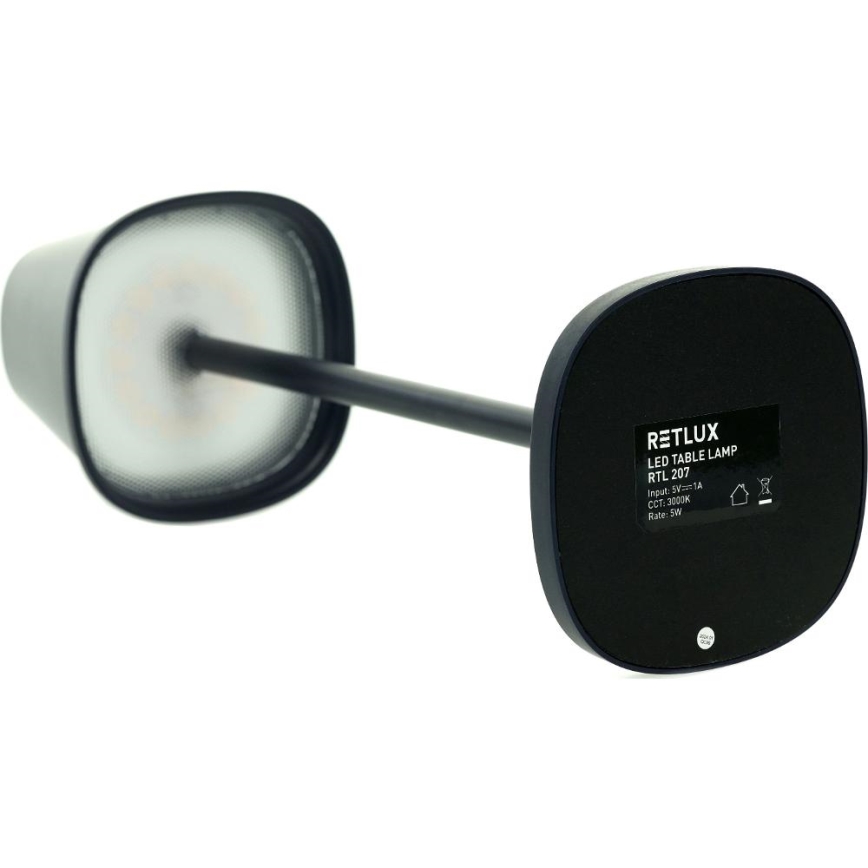 LED Ljusreglerad uppladdningsbar bordslampa LED/3W/1800 mAh mörkblå