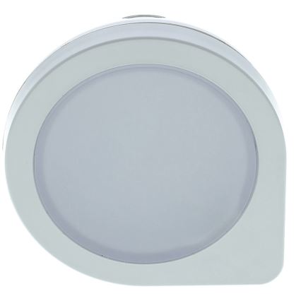 LED Nattlampa med sensor för vägguttag LED/0,4W/230V 3000K vit