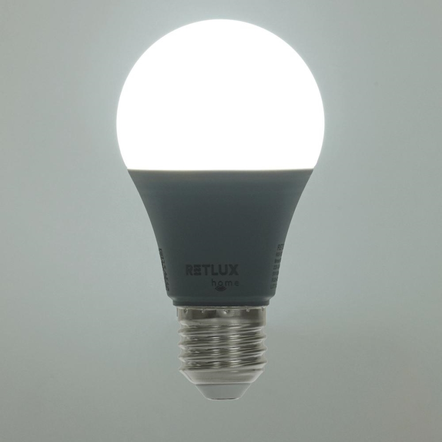LED RGBW dimbar lampa A60 E27/9W/230V 2700-6500K Wi-Fi Tuya