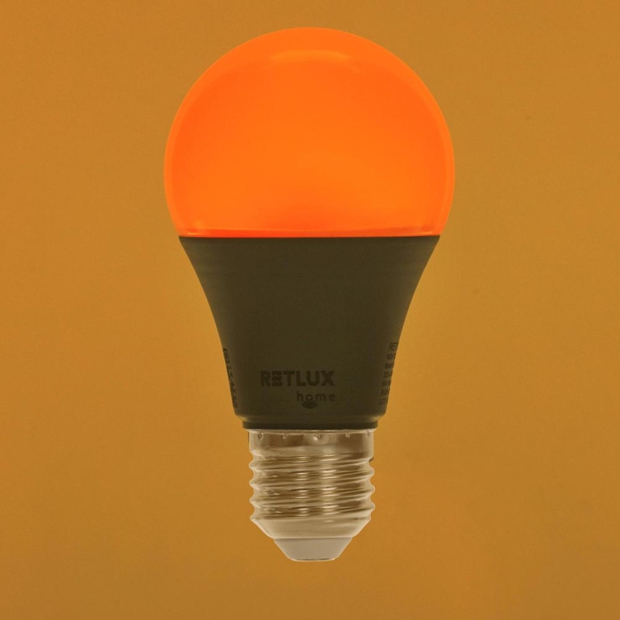 LED RGBW dimbar lampa A60 E27/9W/230V 2700-6500K Wi-Fi Tuya
