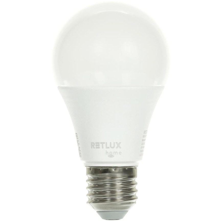 LED RGBW dimbar lampa A60 E27/9W/230V 2700-6500K Wi-Fi Tuya