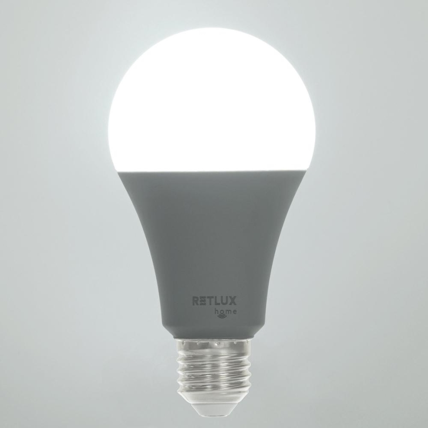 LED RGBW dimbar lampa A70 E27/14W/230V 2700-6500K Wi-Fi Tuya