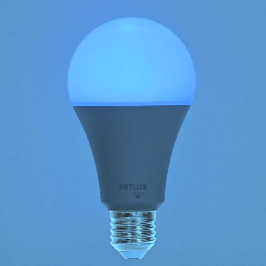 LED RGBW dimbar lampa A70 E27/14W/230V 2700-6500K Wi-Fi Tuya