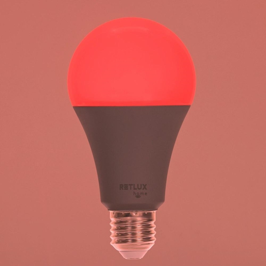LED RGBW dimbar lampa A70 E27/14W/230V 2700-6500K Wi-Fi Tuya