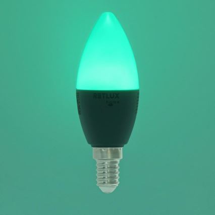 LED RGBW dimbar lampa C37 E14/4,5W/230V 2700-6500K Wi-Fi Tuya