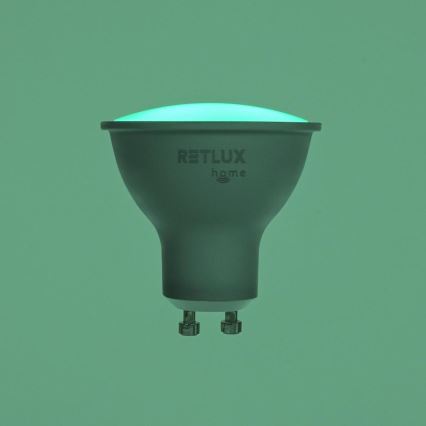 LED RGBW dimbar lampa MR16 GU10/4,5W/230V 2700-6500K Wi-Fi Tuya