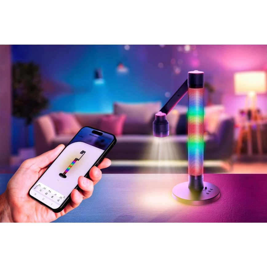 LED RGBW Ljusreglerad bordslampa LED/10W/5V 2700-6000K Wi-Fi Tuya + fjärrkontroll
