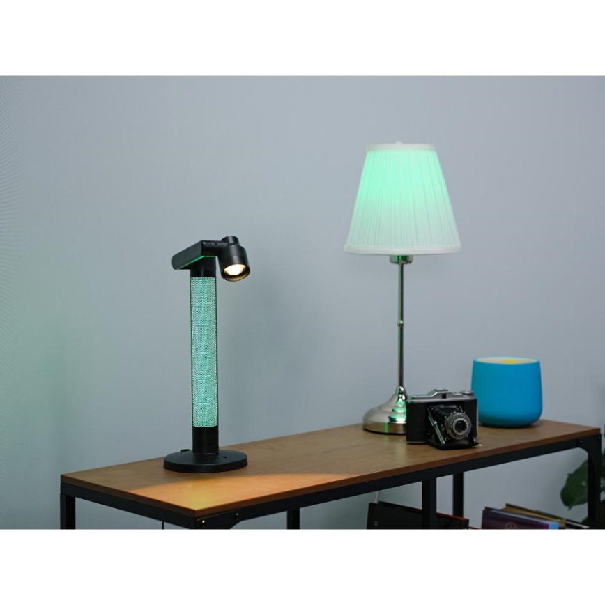 LED RGBW Ljusreglerad bordslampa LED/10W/5V 2700-6000K Wi-Fi Tuya + fjärrkontroll
