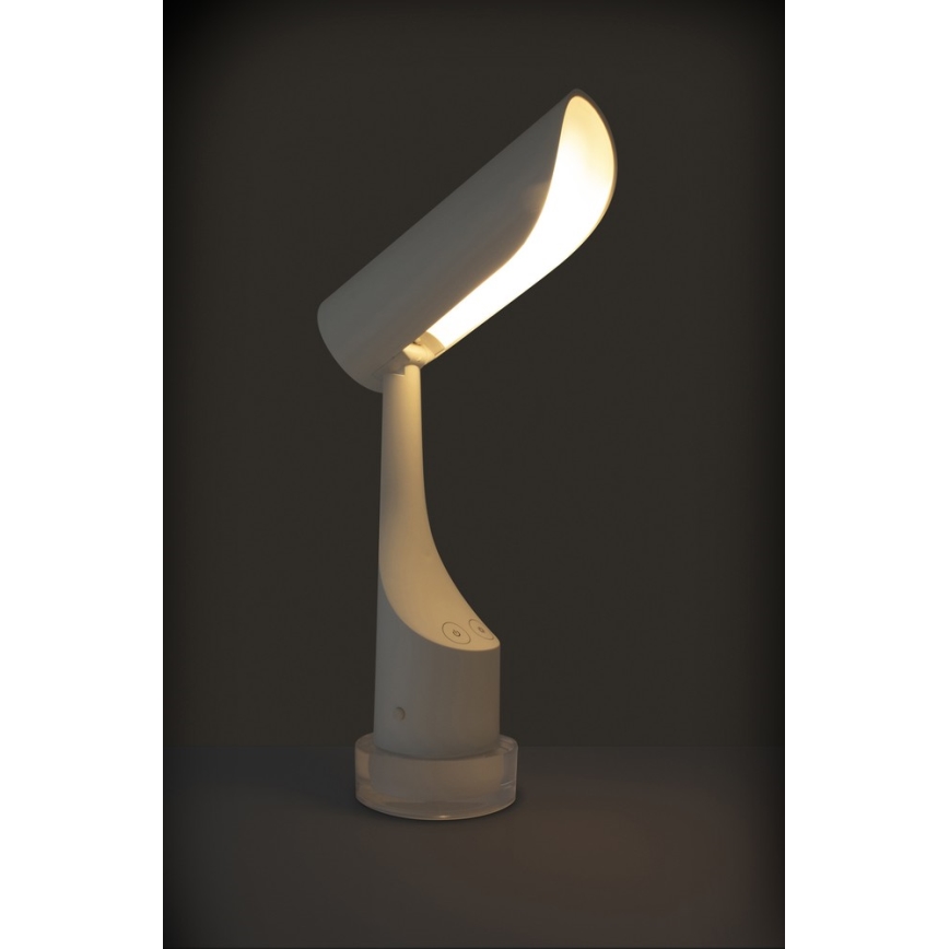LED RGBW Ljusreglerad uppladdningsbar bordslampa LED/5W/5V 2000 mAh 3000/6000K vit
