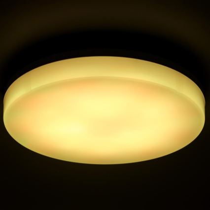 LED RGBW Ljusreglerad vägglampa för badrum LED/20W/230V Wi-Fi IP44 vit