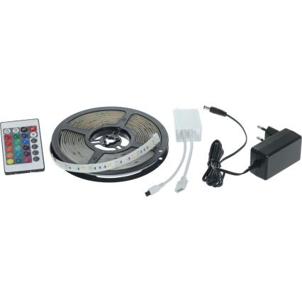 LED RGBW Smart ljusreglerad list 5m LED/230V 2700-6500K Wi-Fi Tuya + fjärrkontroll