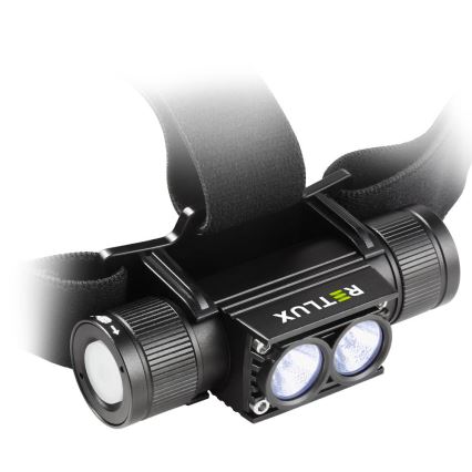 LED Uppladdningsbar aluminium pannlampa LED/2600 mAh IP66