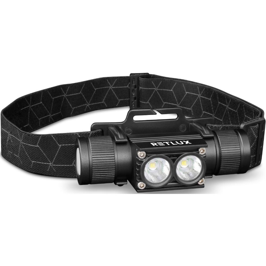 LED Uppladdningsbar aluminium pannlampa LED/2600 mAh IP66