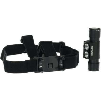 LED Uppladdningsbar aluminium pannlampa LED/2600 mAh IP66