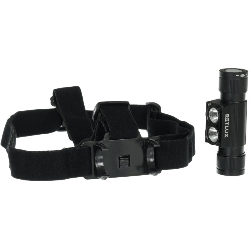 LED Uppladdningsbar aluminium pannlampa LED/2600 mAh IP66