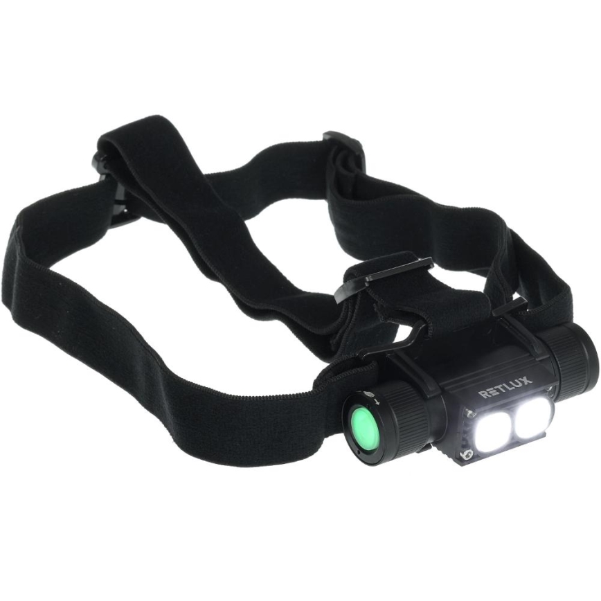 LED uppladdningsbar aluminiumstrålkastare LED/2600 mAh IP66